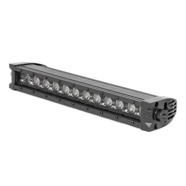 Black Series LED Light Bar - Amber DRL - 12 Inch - Single Row