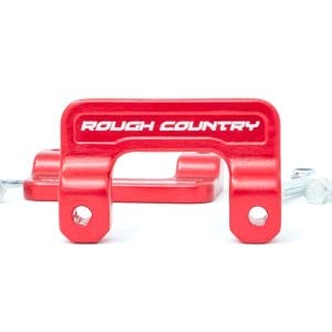 Rough Country 2 Inch Leveling Kit - Aluminum - Red - Chevy GMC 1500 Truck (07-18) SUV (07-20)