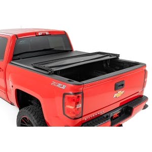 Bed Cover - Tri Fold - Soft - 5'9" Bed - Chevy GMC 1500 (14-18)