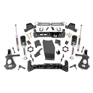 7 Inch Lift Kit - Alum Stamp Steel - FR N3 - Chevy GMC 1500 (14-18)