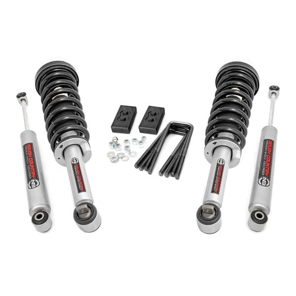 Rough Country 2 Inch Lift Kit - N3 Struts N3 - Ford F-150 4WD (2021-2023)