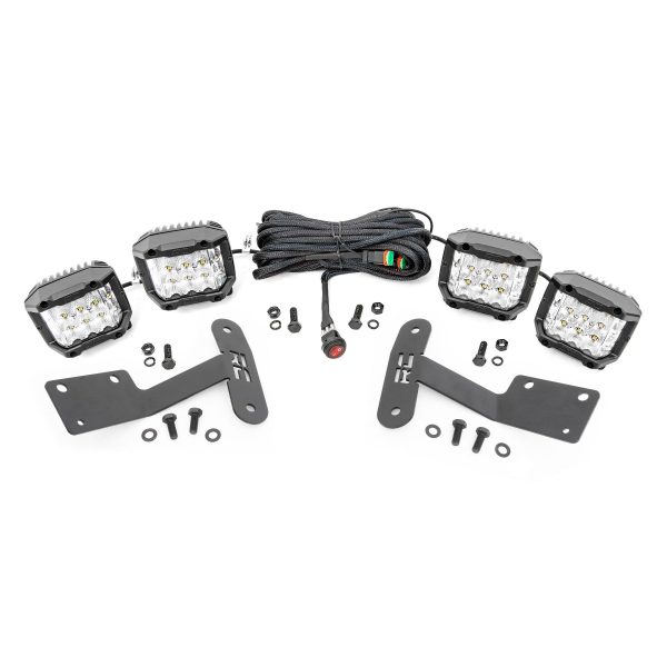 LED Light Kit - Ditch Mount - 3" OSRAM - Wide - Toyota Tundra (14-21)