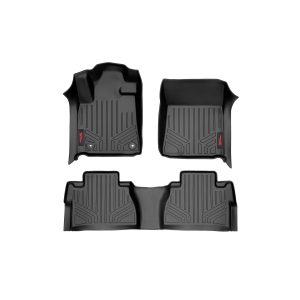 Rough Country Floor Mats - FR & RR - CrewMax - Toyota Tundra 2WD 4WD (2014-2021)