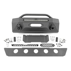 Front Bumper - Hybrid - 20" Blk DRL - Toyota 4Runner 2WD 4WD (14-23)