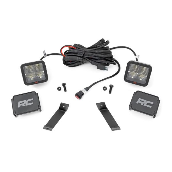 LED Light Kit - Ditch Mount - 2" Spectrum Pair - Spot - Jeep Cherokee KL (14-21)