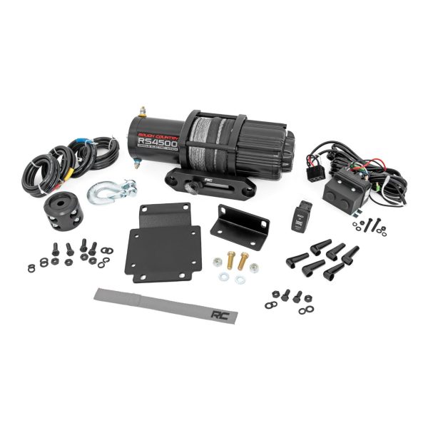 Winch Mount - RS4500S - Honda Pioneer 1000 4WD (2020-2023)