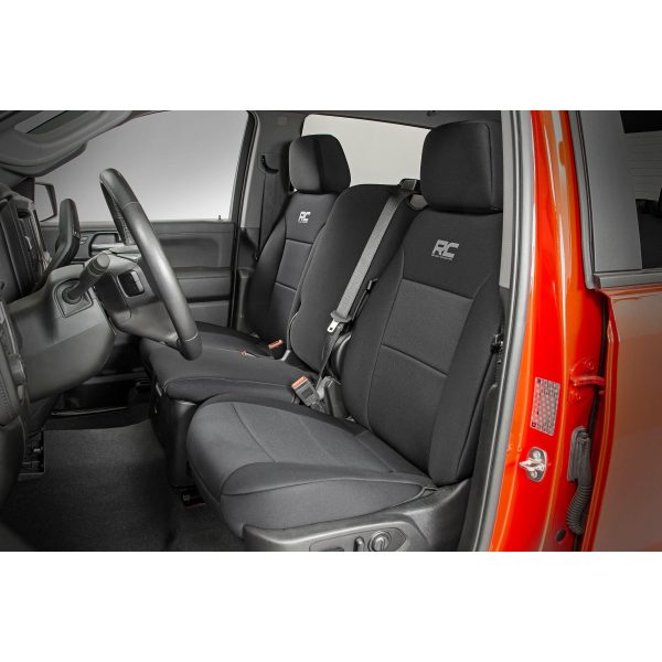 Rough Country Seat Covers - FR 40 20 40 - Chevy GMC 1500 (19-23)