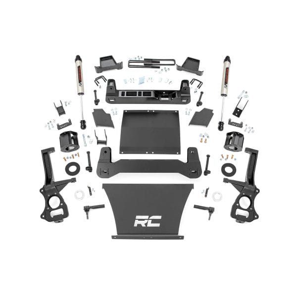 Rough Country 6 Inch Lift Kit - V2 - GMC Sierra 1500 2WD 4WD (2019-2023)