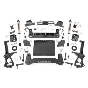 Rough Country 6 Inch Lift Kit - Diesel - RR V2 - GMC Sierra 1500 2WD 4WD (19-23)