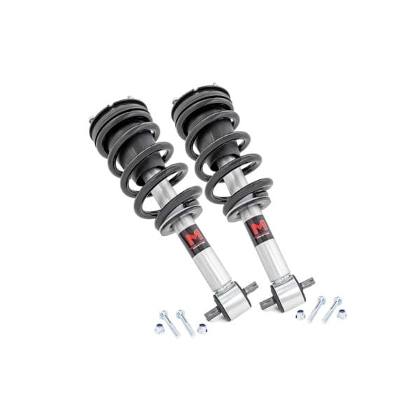 Rough Country M1 Adjustable Leveling Struts - 0-2 in - Chevy GMC 1500 (19-23)