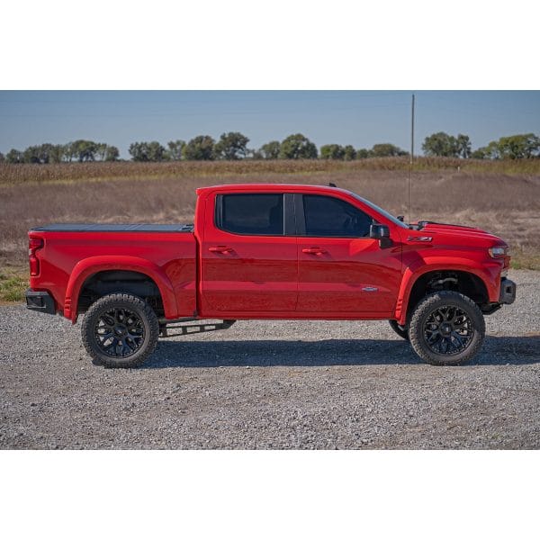 Hard Tri-Fold Flip Up Bed Cover - 5'10" Bed - Chevy GMC 1500 (19-23)