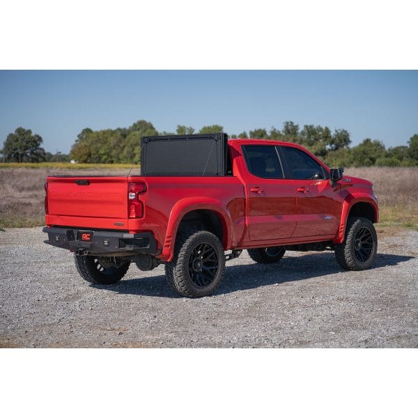 Hard Tri-Fold Flip Up Bed Cover - 5'10" Bed - Chevy GMC 1500 (19-23)