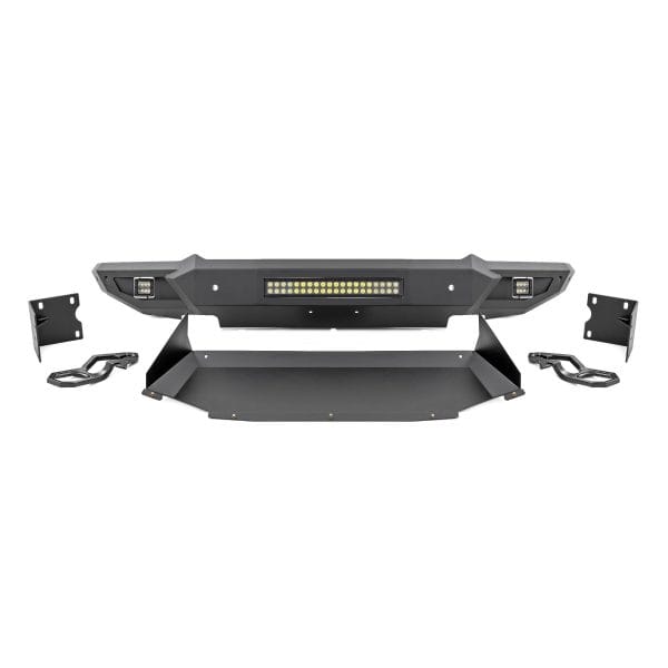 Front Bumper w Skid Plate & Tow Hooks - Ram 1500 (19-23)