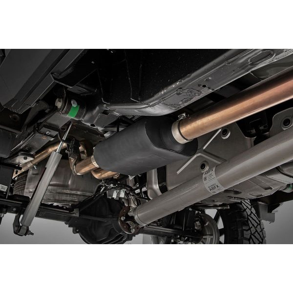 Rough Country Performance Cat-Back Exhaust - 6.2L - 5'8 in & 6'6 in Bed - Chevy GMC 1500 (19-23)