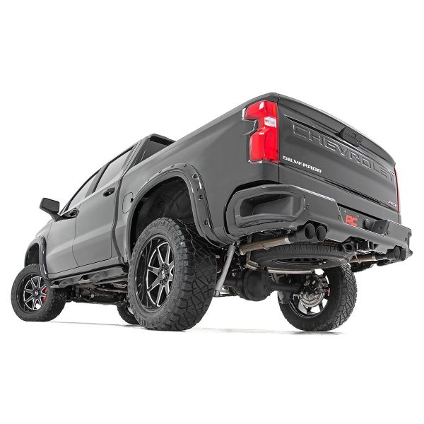 Rough Country Performance Cat-Back Exhaust - 6.2L - 5'8 in & 6'6 in Bed - Chevy GMC 1500 (19-23)