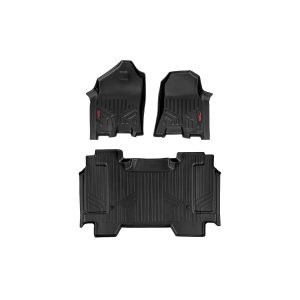 Rough Country Floor Mats - Front and Rear - Ram 1500 (19-23) 1500 TRX (21-23)