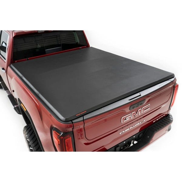 Bed Cover - Tri Fold - Soft - 6'9" Bed - Chevy GMC 2500HD 3500HD (20-24)