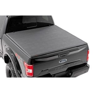 Bed Cover - Tri Fold - Soft - 5'7" Bed - Ford F-150 2WD 4WD (09-14)