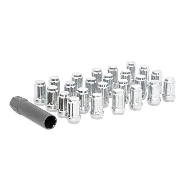 Rough Country Lug Nut Set - 1 2x20 - 24 Qty - Chrome