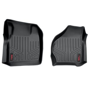 Rough Country Floor Mats - Front - Super Crew Cab - Ford Super Duty (99-07)