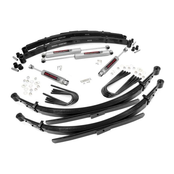 2 Inch Lift Kit - 52 Inch RR Springs - GMC Half-Ton Suburban Jimmy (88-91)