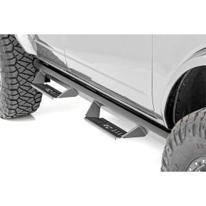 Rough Country AL2 Drop Steps - 4-Door - Ford Bronco 4WD (2021-2023)