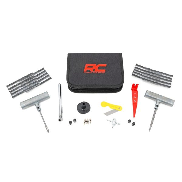 Rough Country Emergency Tire Repair Kit w Carrying Case - 39pcs