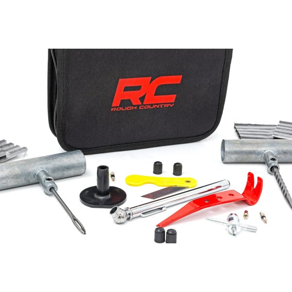 Rough Country Emergency Tire Repair Kit w Carrying Case - 39pcs