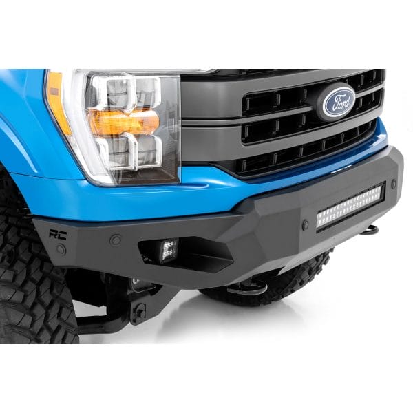 High Clearance Front Bumper - LED Lights & Skid Plate - Ford F-150 (21-23)