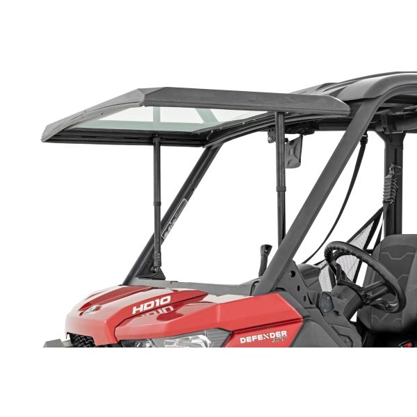 Electric Tilt Windshield - Glass - Can-Am Defender HD 8 HD 9 HD 10