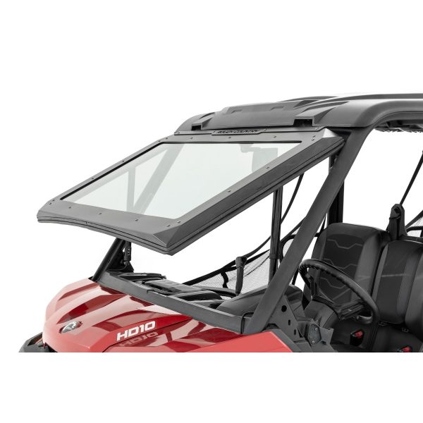 Electric Tilt Windshield - Glass - Can-Am Defender HD 8 HD 9 HD 10