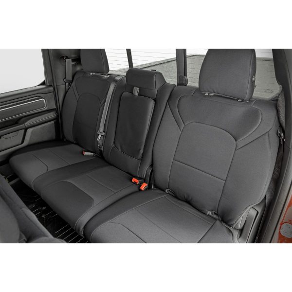 Rough Country Seat Covers -Bucket Seats - FR & RR - Ram 1500 2WD 4WD (2019-2023)