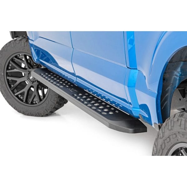 RPT2 Running Board - Crew Cab - Black - Ford F-150 F-150 Lightning Raptor (15-23)