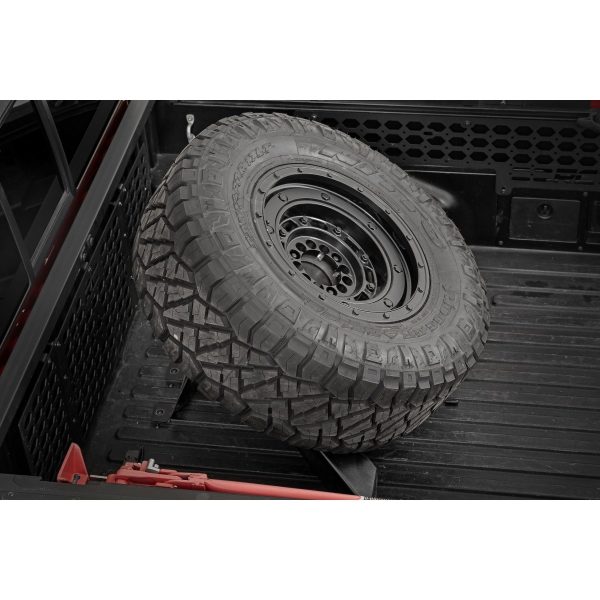 Rough Country Bed Mount Spare Tire Carrier - Toyota Tacoma 2WD 4WD (2016-2023)