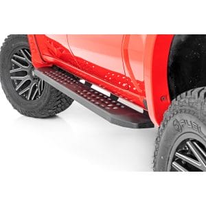 RPT2 Running Boards - Crew Cab - Black - Chevy GMC 1500 2500HD 3500HD (19-24)