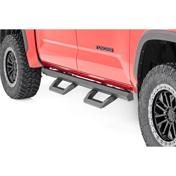 SR2 Adjustable Aluminum Steps - Crew Cab - Toyota Tundra (22-24)