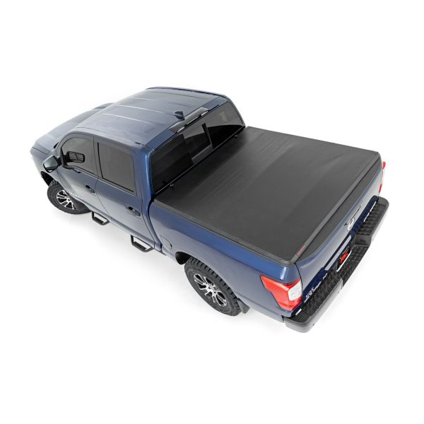 Rough Country Nerf Steps - Cab Length - Crew Cab - Nissan Titan (17-22) Titan XD (16-21)