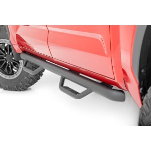 Rough Country Nerf Steps - Cab Length - Crew Max - Toyota Tundra 2WD 4WD (22-23)