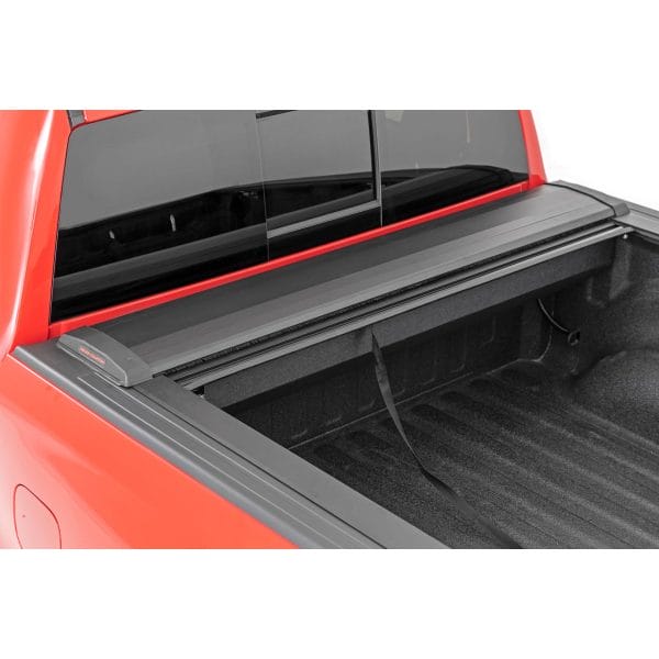 Rough Country Retractable Bed Cover - 5'7 in Bed - Ram 1500 (19-23) 1500 TRX (21-23)