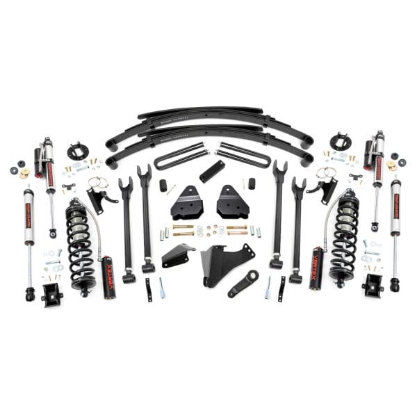 6 Inch Lift Kit - Diesel - 4 Link - RR Spring - C O Vertex - Ford F-250 F-350 Super Duty (05-07)