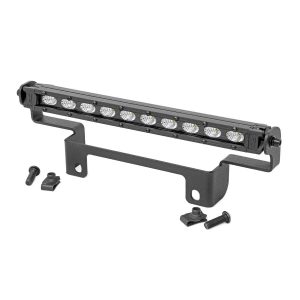 LED Light - Bumper Mount - 10" Black Slimline - Honda Pioneer 1000 Pioneer 1000-5