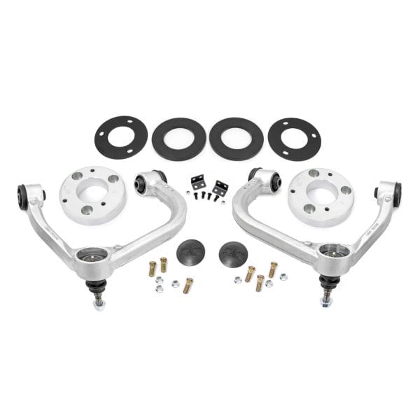 Rough Country 3 Inch Lift Kit - Forged UCA - Ford F-150 Lightning 4WD (2022)