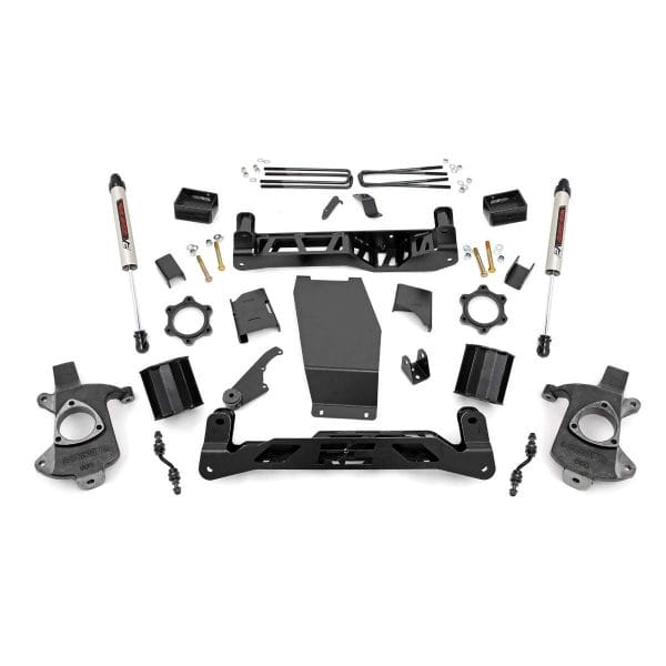 Rough Country 5 Inch Lift Kit - Cast Steel - V2 - Chevy GMC 1500 (14-18)