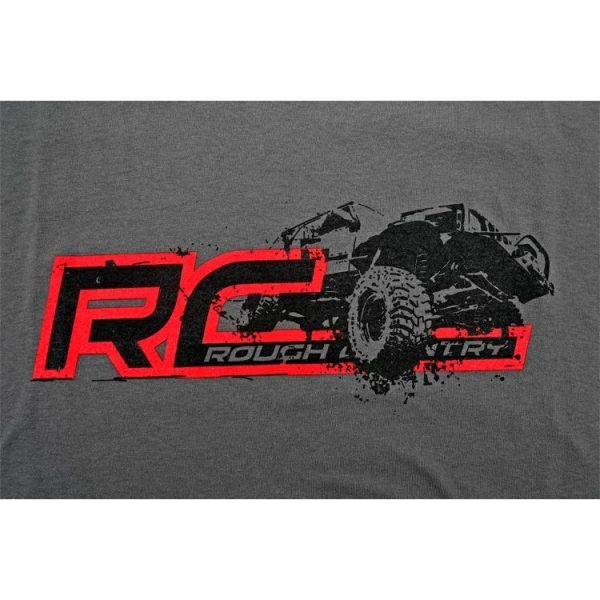 Rough Country T-Shirt - Rough Country Crawl - Grey - Size 3XL