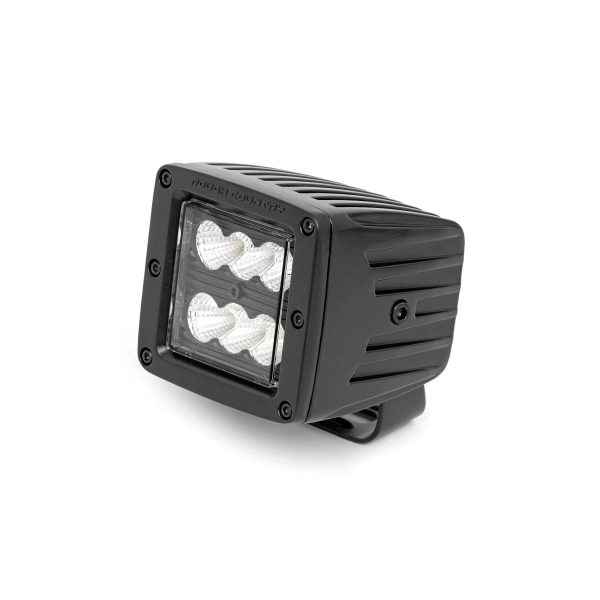 Rough Country Black Series LED - 2 in Pair - Flood