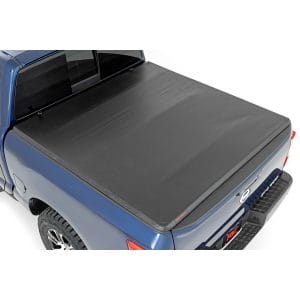 Bed Cover - Tri Fold - Soft - 5'7" Bed - No Utl Trk - Nissan Titan (17-23)