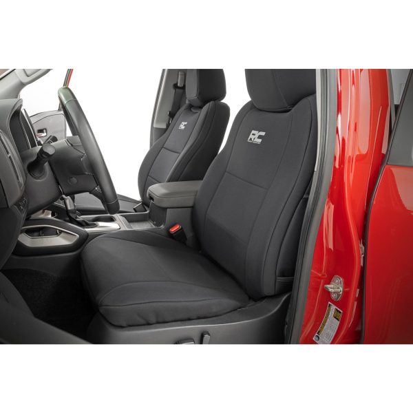 Seat Covers - FR & RR - Crew Cab - Nissan Frontier 2WD 4WD (22-23)