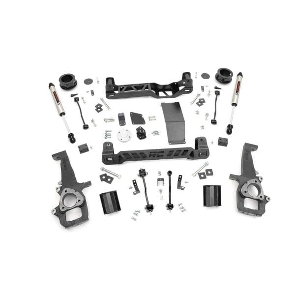 Rough Country 4 Inch Lift Kit - V2 - Ram 1500 4WD (2012-2018 & Classic)