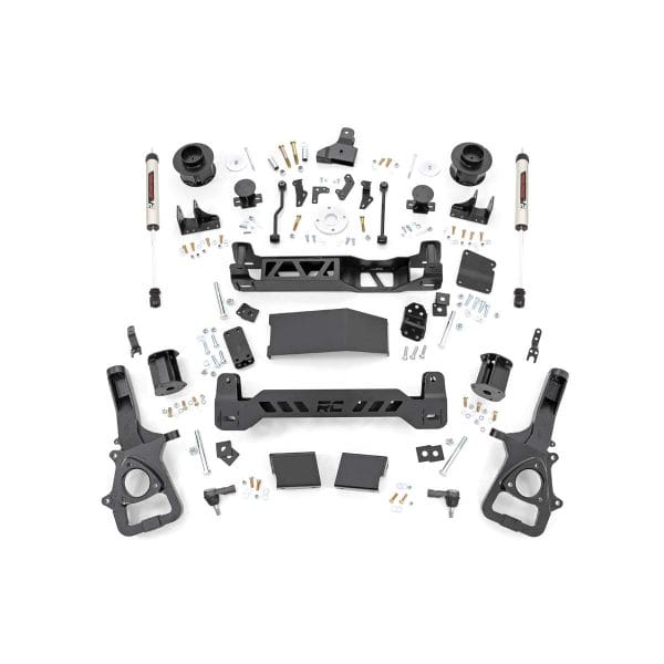 Rough Country 5 Inch Lift Kit - 22XL - Air Ride - V2 - Ram 1500 4WD (2019-2023)