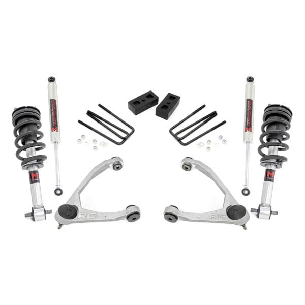 3.5 Inch Lift Kit - Cast Steel - M1 Strut - Chevy GMC 1500 (07-13)